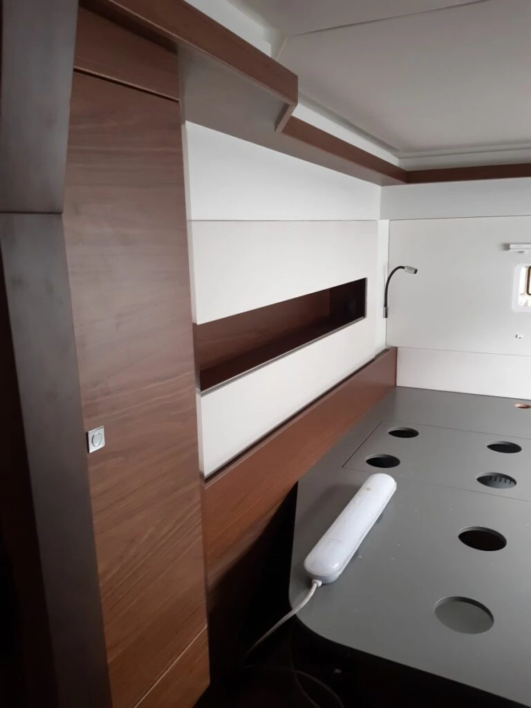 Aménagement intérieur d’un Catamaran